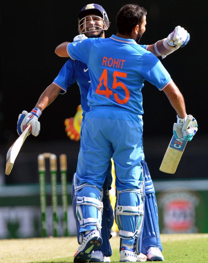 Rohit Sharma and Ajinkya Rahane