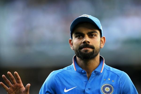 Virat Kohli of India during the third ODI against Australia in Melbourne 