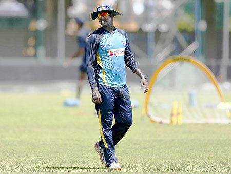 Sri Lanka captain Angelo Mathews