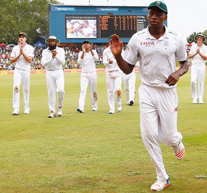  Kagiso Rabada of South Africa