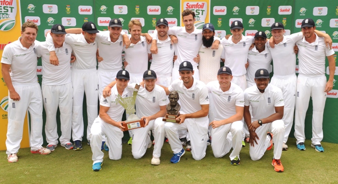 England during the 4th Test match against South Africa in Centurion 