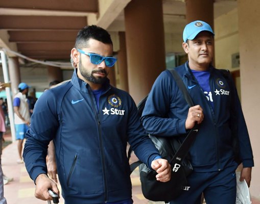 No critical views in manager's reports even after Kohli-Kumble rift