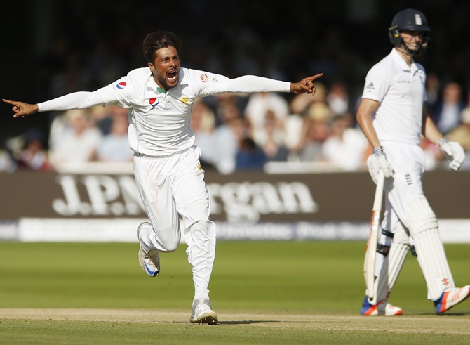 Pakistan's Mohammad Amir finished his Test career with 119 wickets in 36 matches