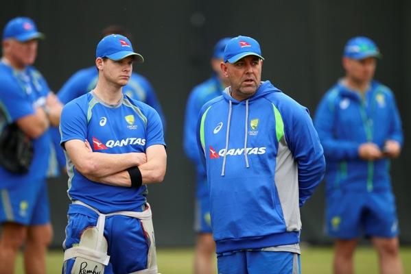 Australia captain Steve Smith and coach Darren Lehmann