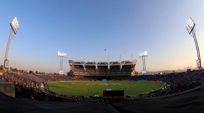 The MCA Stadium in Pune