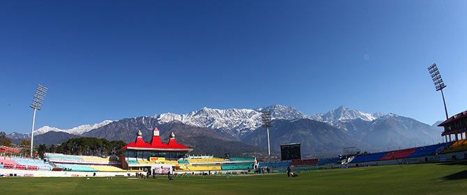 The HPCA stadium in Dharamsala