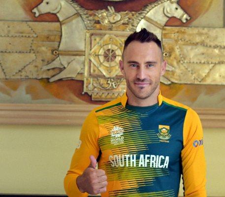 Captain of South Africa, Faf du Plessis 