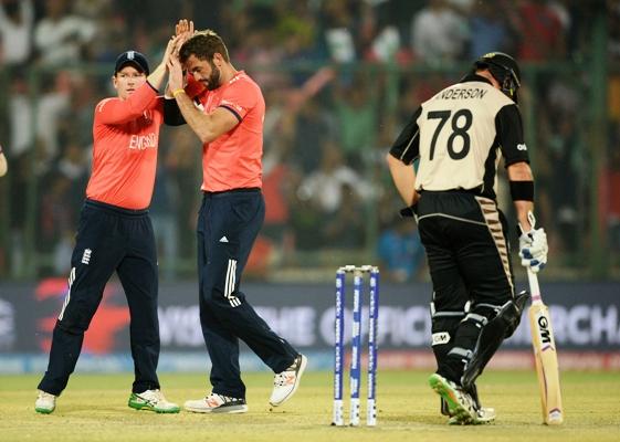 England's players celebrate