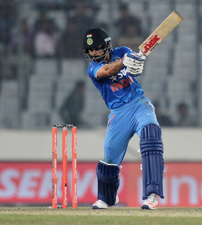 Virat Kohli scored a match-winning half-century against Sri Lanka in the Asia Cup