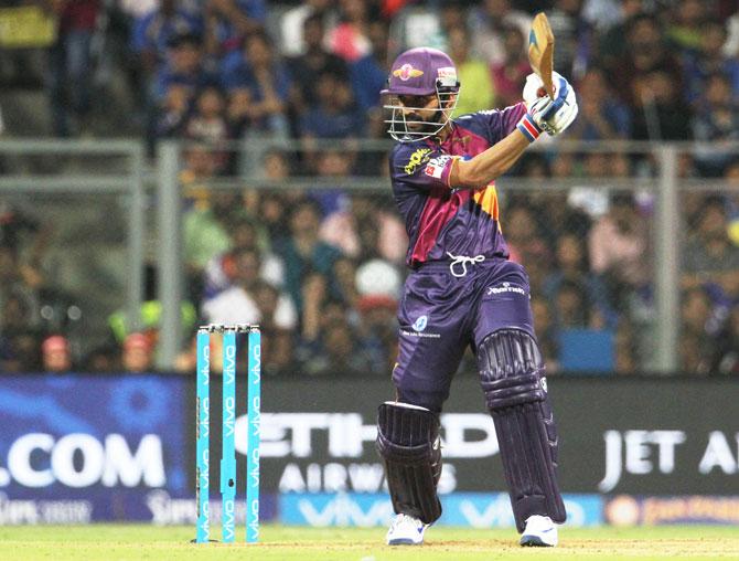 Pune Supergiants' Ajinkya Rahane 