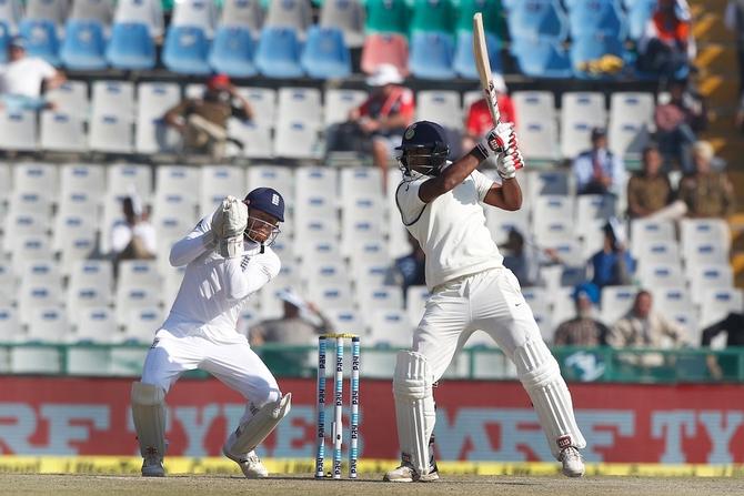 Jayant Yadav scored his maiden 50