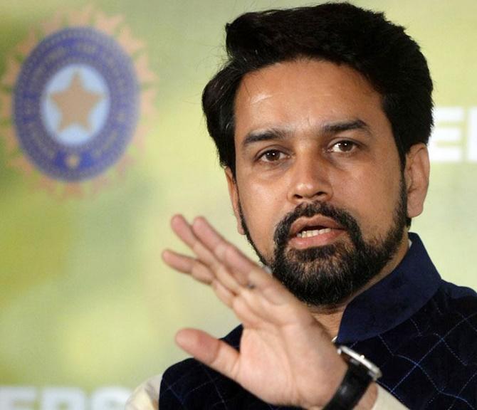 BCCI president Anurag Thakur