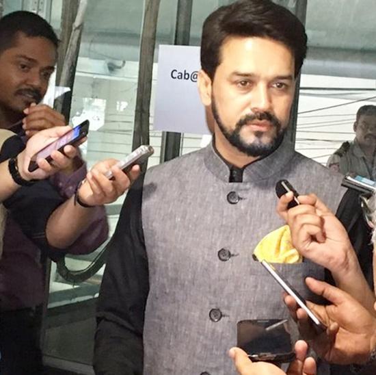 BCCI president Anurag Thakur