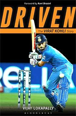 Book cover: Driven -- The Virat Kohli story