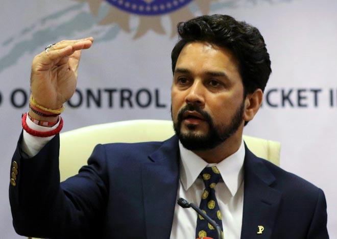 BCCI president Anurag Thakur