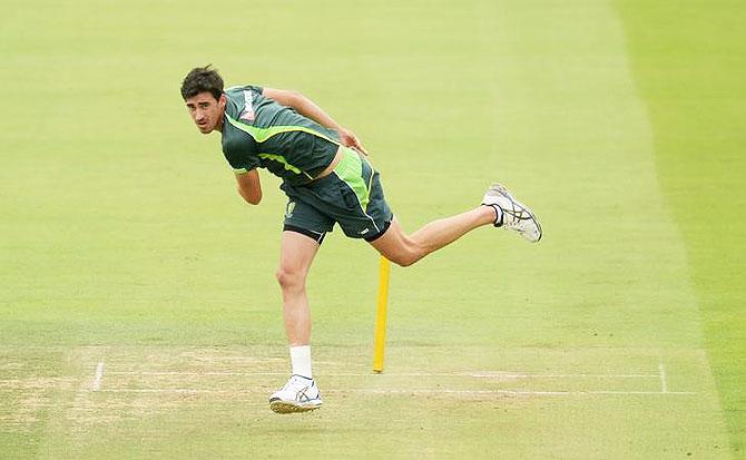 Mitchell Starc got injured during the second Test win over Sri Lanka