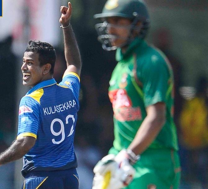 Kulasekara takes four to help Sri Lanka level series - Rediff Cricket