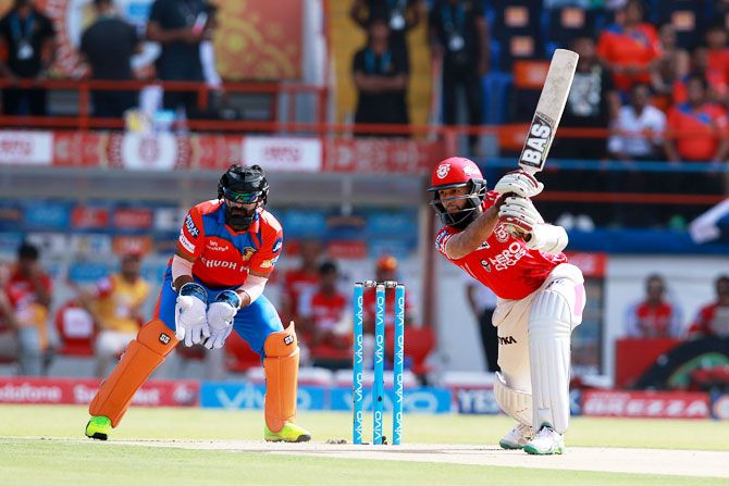 Hashim Amla once again came good for Kings XI Punjab with a well made 65 off 40 against Gujarat Lions during their IPL match on Sunday