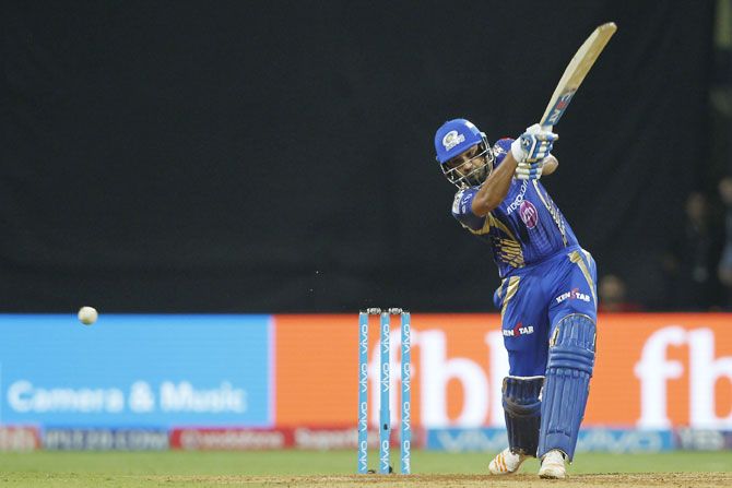 Rohit Sharma rued the fall of wickets in the middle overs