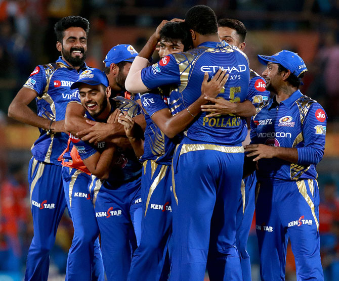 IPL PHOTOS: Bumrah wins it for Mumbai Indians in 'Super Over' - Rediff  Cricket