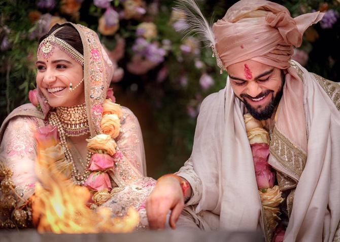 Virat Kohli and Anushka Sharma married in the Italian province of Tuscany on December 11