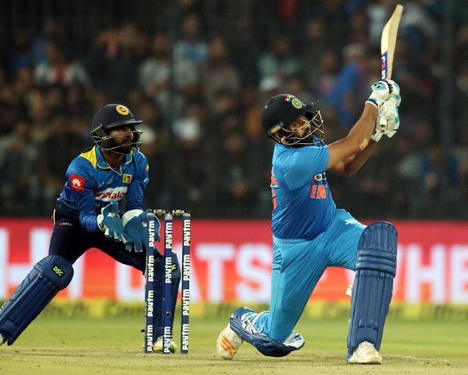 Rohit Sharma goes big during his century on December 22