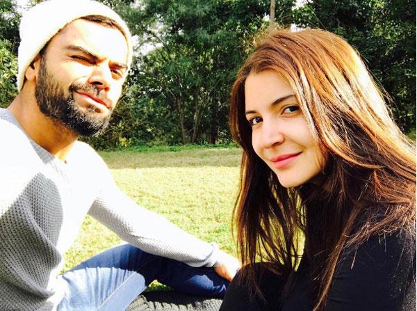 Virat Kohli and Anushka Sharma