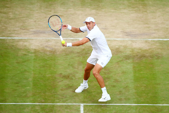 Gilles Muller defeated Rafael Nadal in a near five-hour fourth round encounter on Monday
