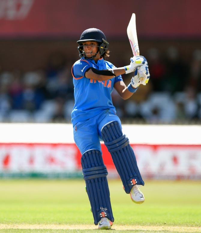 Harmanpreet  smashed her way to a career-best magical 171 off 115 balls in the ICC Women's World Cup semi-final against Australia last July