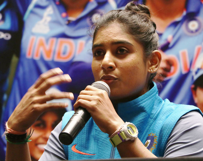 Mithali Raj features on BBC's list of most influential women