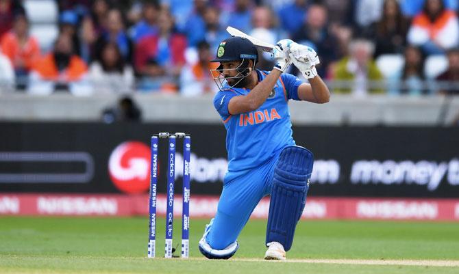 Rohit Sharma en route his fluent innings against Bangladesh