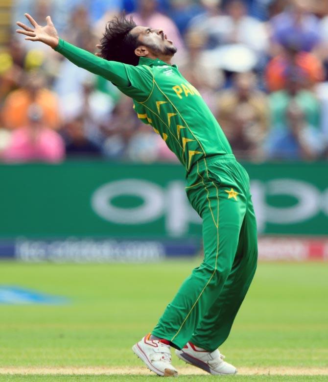 Pakistan's Hasan Ali