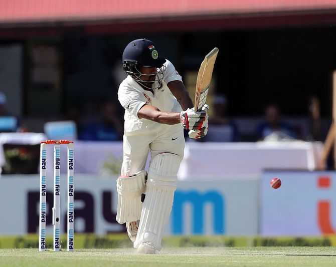 Wriddhiman Saha made 61 not out against West Indies A on Thursday