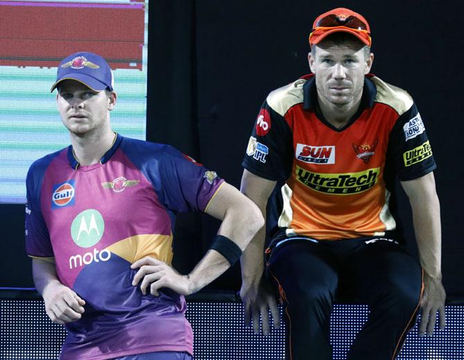 Steve Smith and David Warner