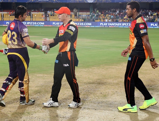 Kolkata Knight Riders captain Gautam Gambhir 