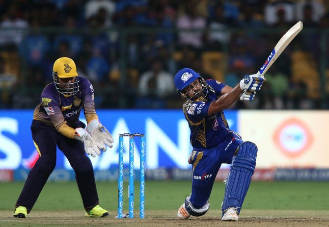 Rohit Sharma goes big during his innings of 26