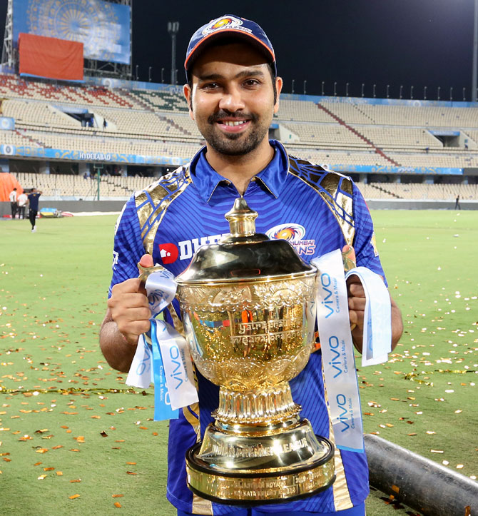 MI captain Rohit on what went into winning IPL-10 title - Rediff.com