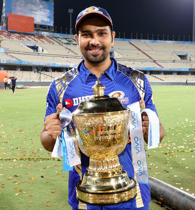 MI captain Rohit on what went into winning IPL-10 title - Rediff Cricket