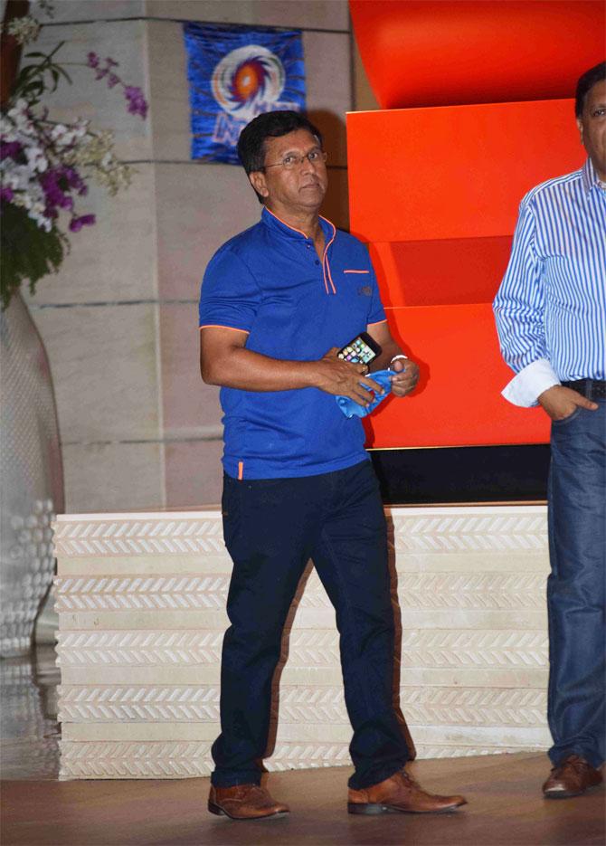 Former India wicket-keeper Kiran More was also one of the many special guests at the party