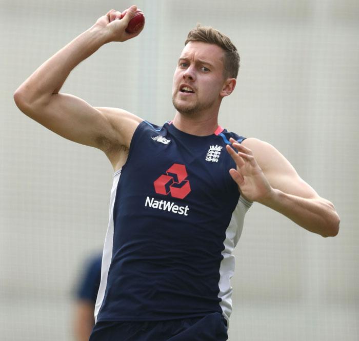 England's Jake Ball at a practice session on Wednesday