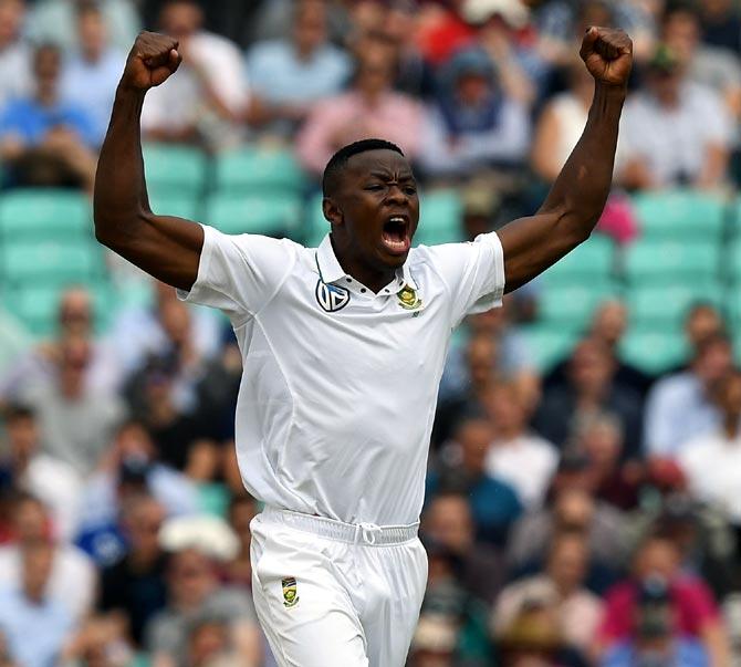 Kagiso Rabada took five wickets in each innings against Bangladesh