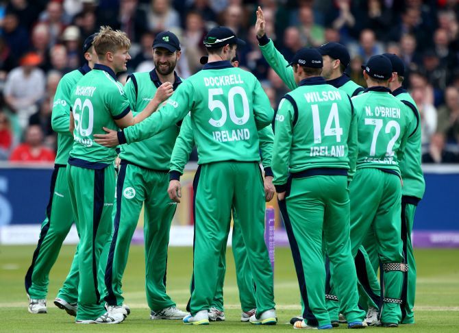 Ireland cricketers in a huddle. (Image used for representational purposes)