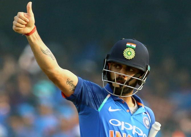 Virat Kohli is on top of the ICC ODI rankings with 899 points