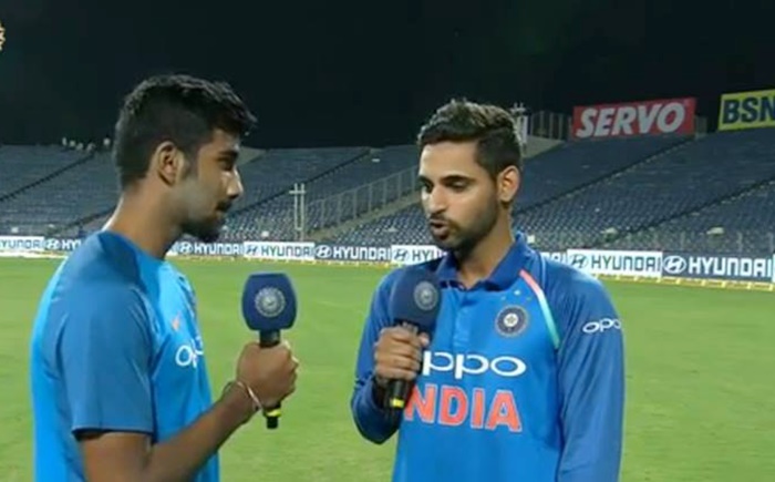 Jasprit Bumrah and Bhuvneshwar Kumar