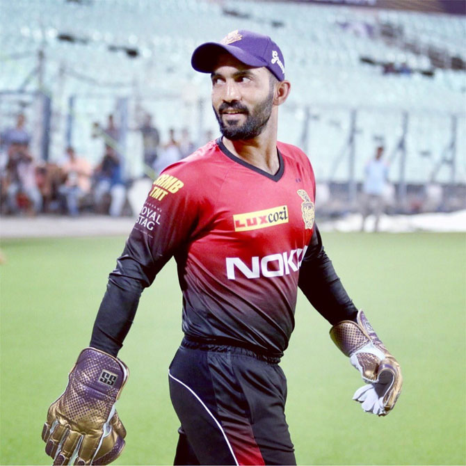 KKR captain Dinesh Karthik is fully focussed on the IPL