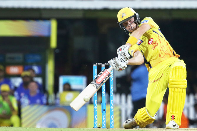 Chennai Super Kings' Sam Billings bats