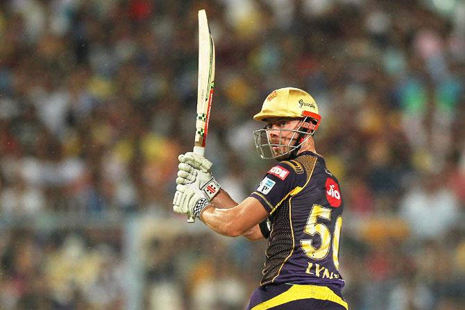 Chris Lynn in action