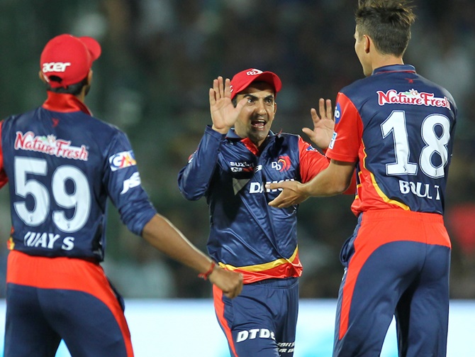 Karthik faces big test as KKR takes on Gambhir-led DD - Rediff Cricket