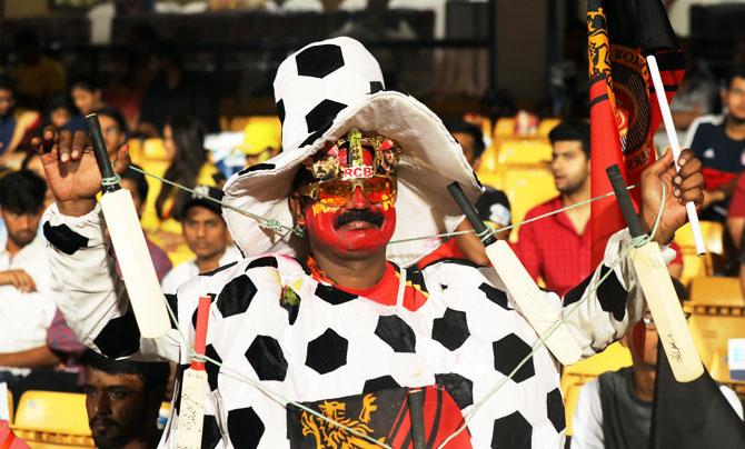 A man in a football costume