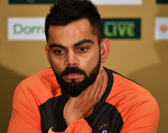Virat Kohli is not open about what the Playing XI will look like for the first Test against the West Indies